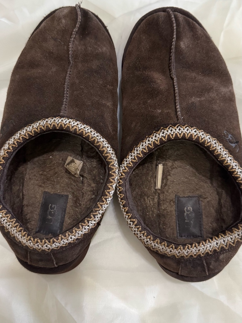 UGG brown suede Tasman slipper - Men